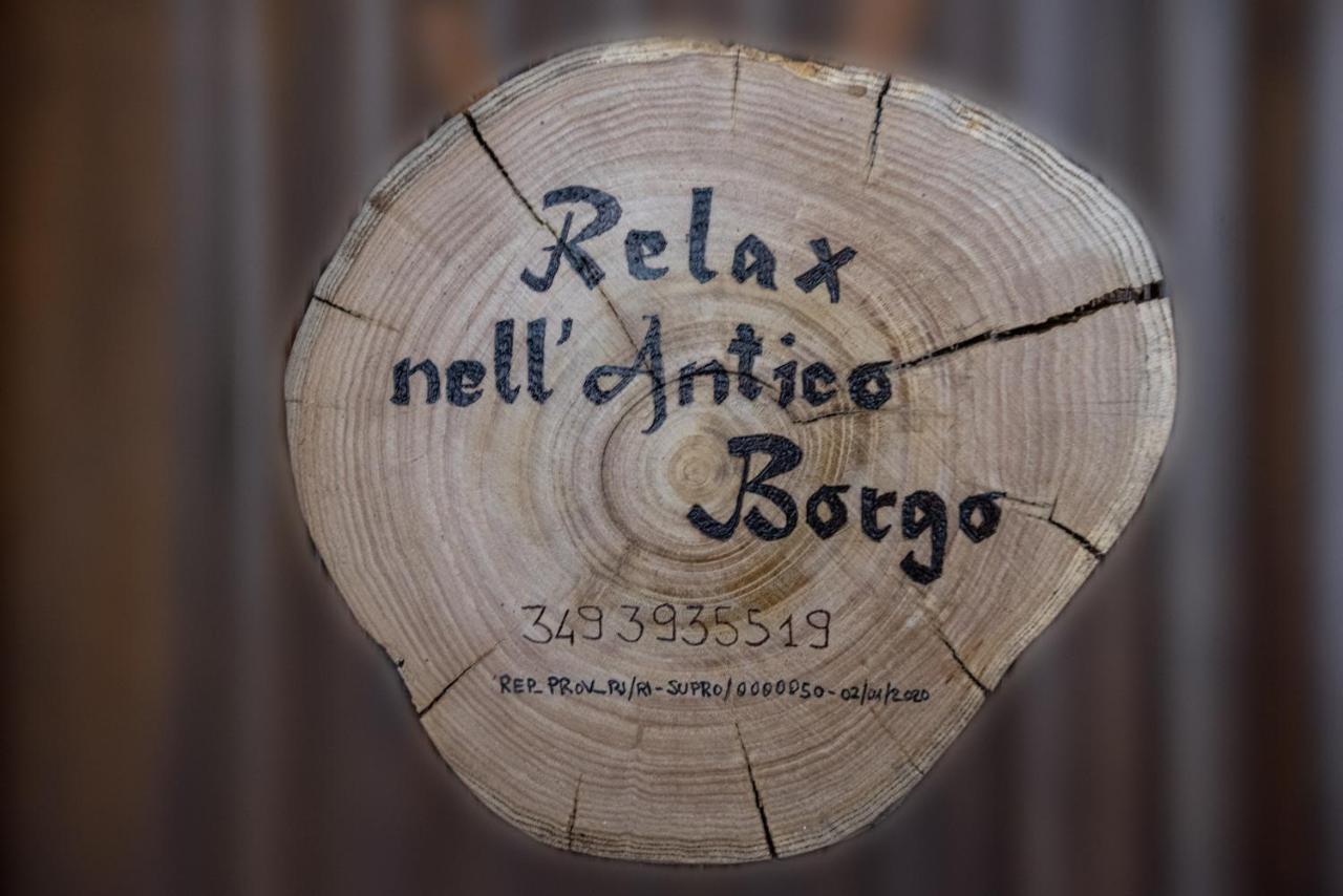 Relax Nell' Antico Borgo Villa Casperia Luaran gambar